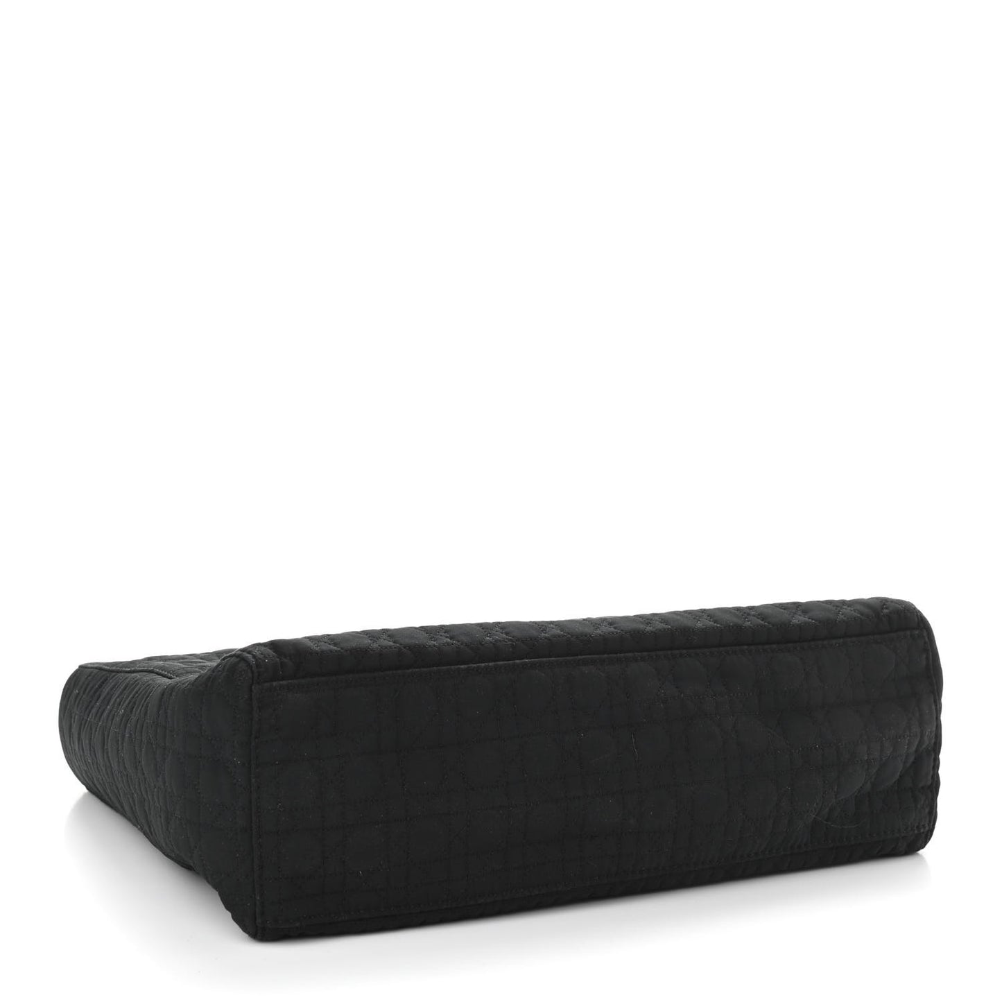 Nylon Cannage Large Lady Dior Black