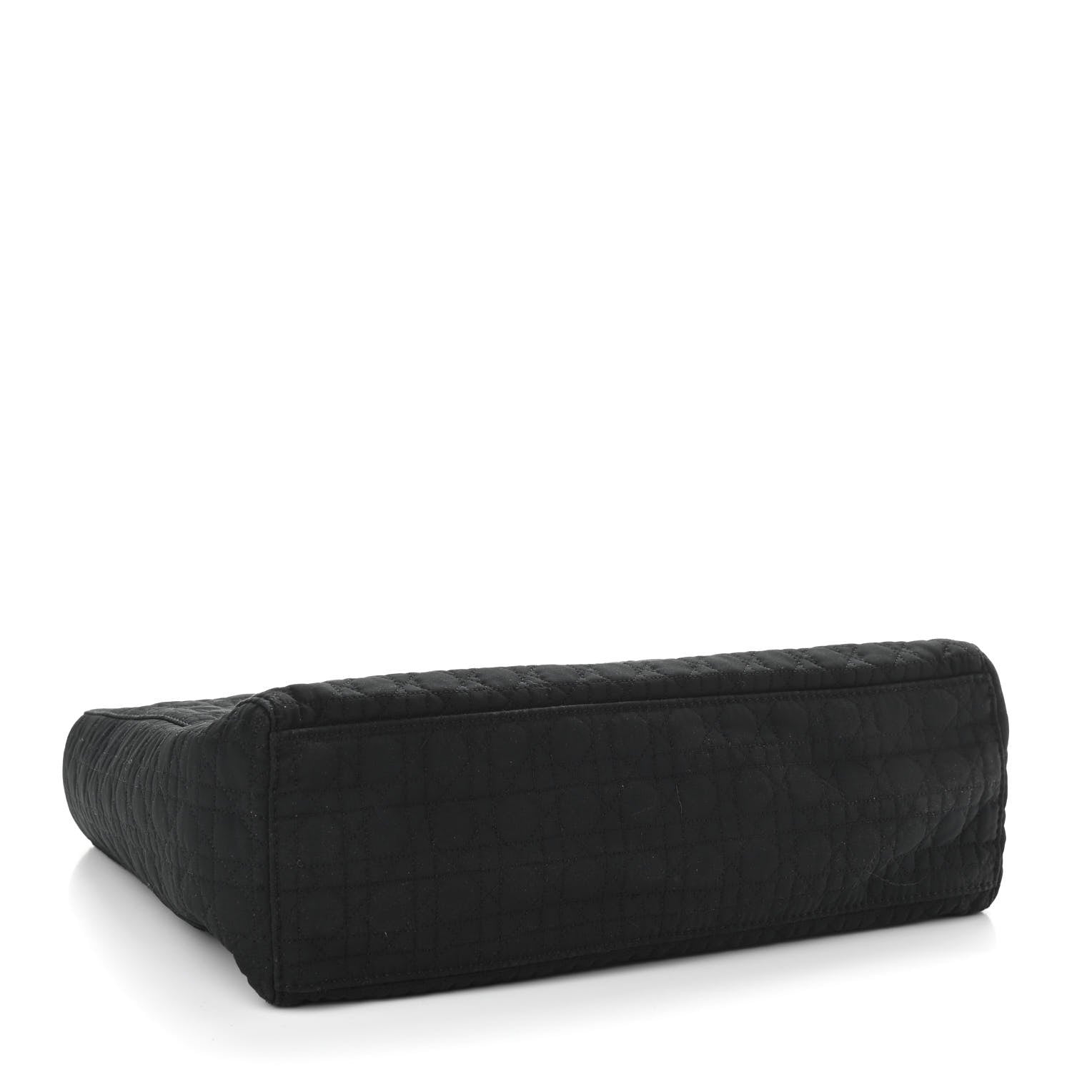 Christian Dior Nylon Cannage Large Lady Dior Black 3 of 9