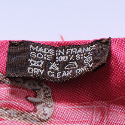 Hermes Silk Brides de Gala Twilly Pink 4 of 4