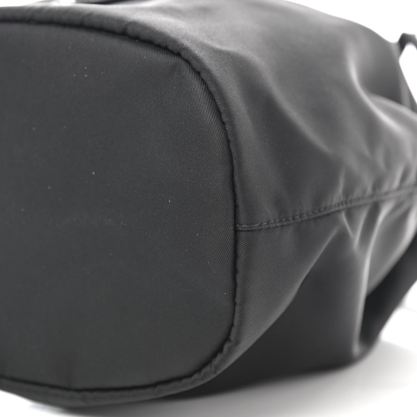 Nylon Vela Drawstring Pouch Black