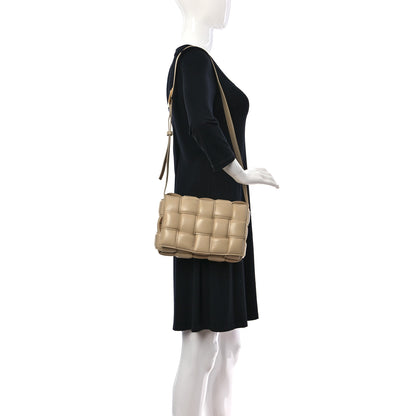 Bottega Veneta Nappa Maxi Intreccio Padded Cassette Crossbody Bag Porridge 2 of 15