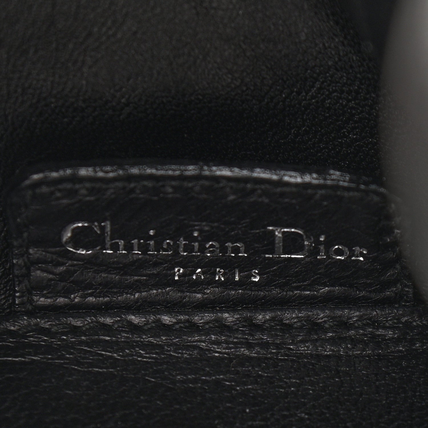 Christian Dior Patent PVC Mini Lady Dior Black Red 2 of 12