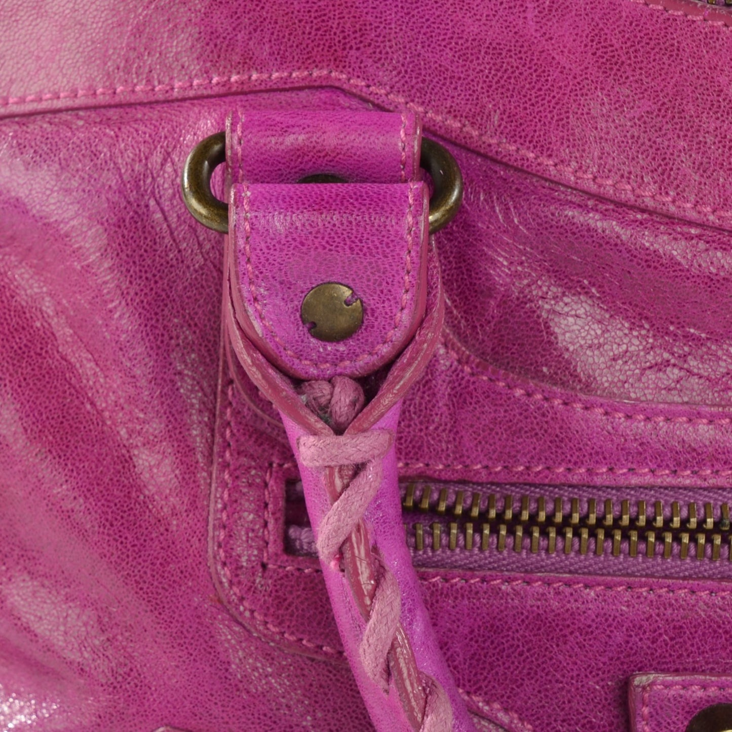Chevre Classic Hardware First Magenta