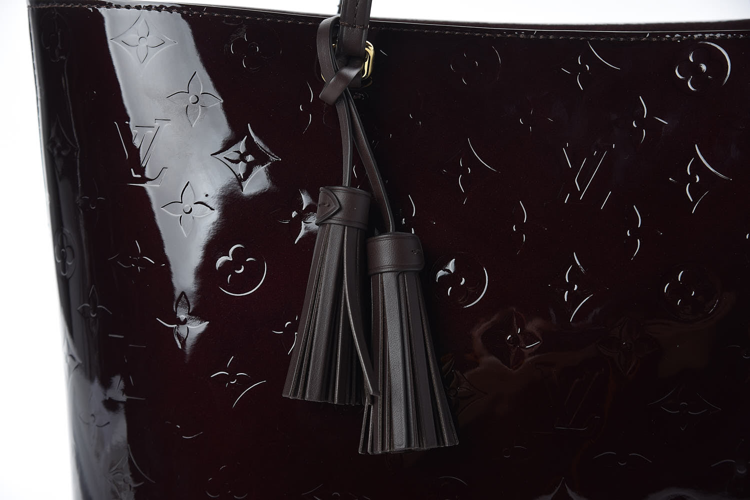 Louis Vuitton Vernis Long Beach MM Amarante 8 of 10