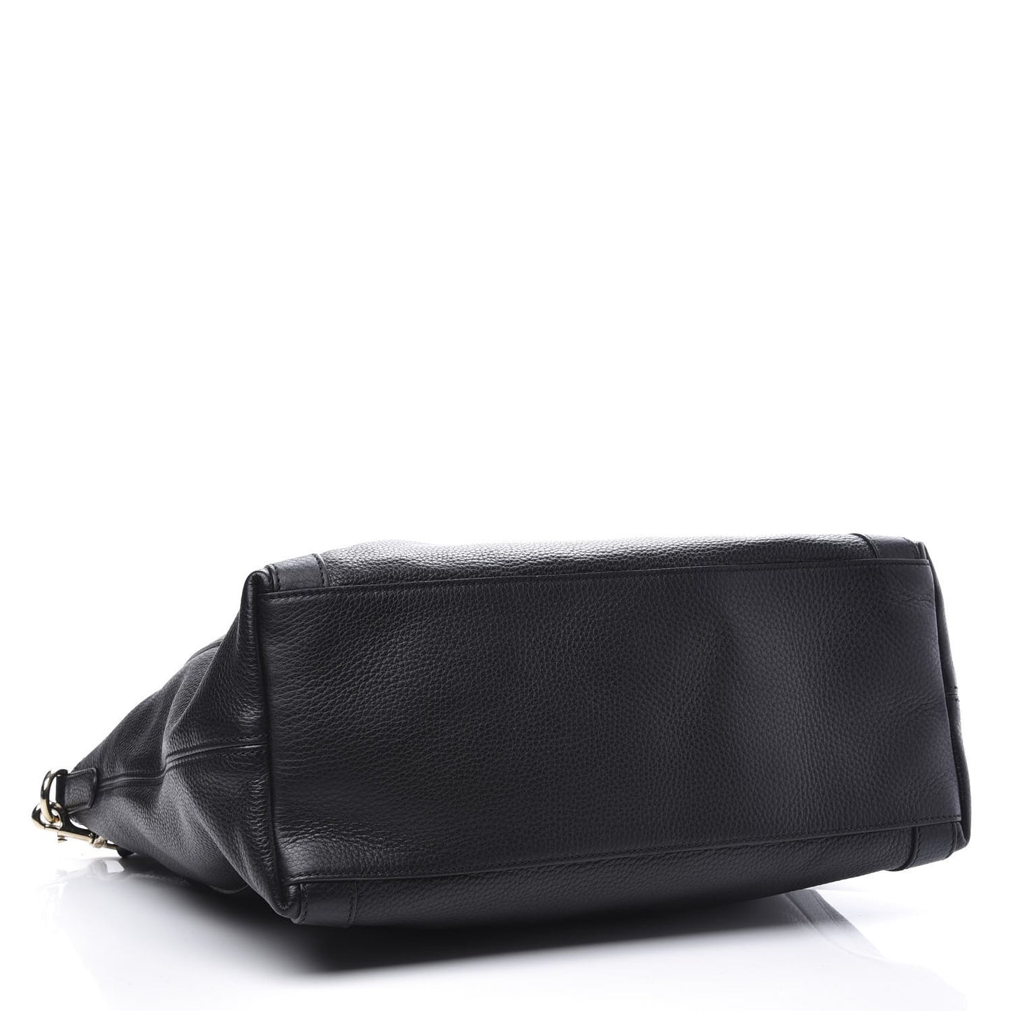 Cellarius Calfskin Medium Miss GG Top Handle Bag Black