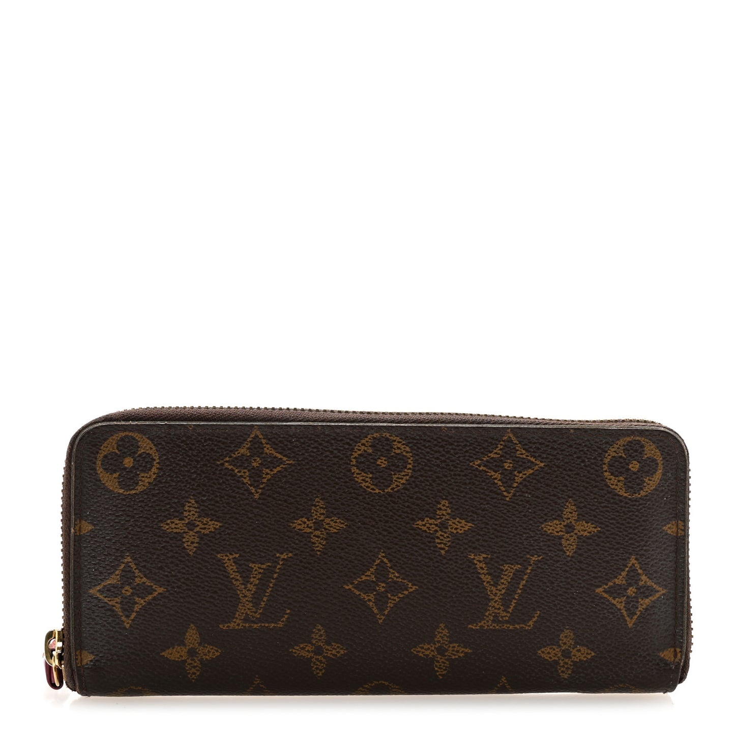 Monogram Clemence Wallet Fuchsia