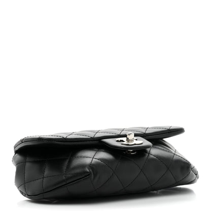 Chanel Calfskin Quilted CC Uniform Flap Belt Bag Black 3 of 8