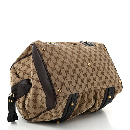 Gucci Monogram Medium Interlocking Icon Tote Dark Brown 4 of 10