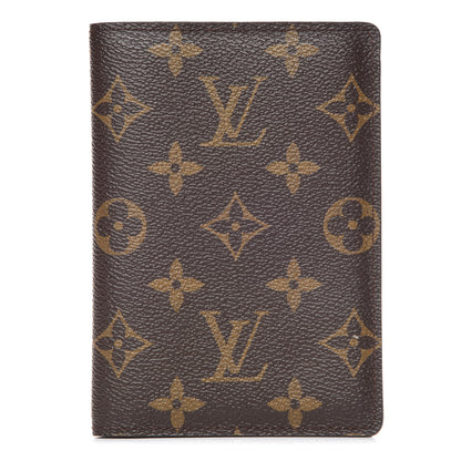 Louis Vuitton Monogram Passport Cover Wallet 1 of 7