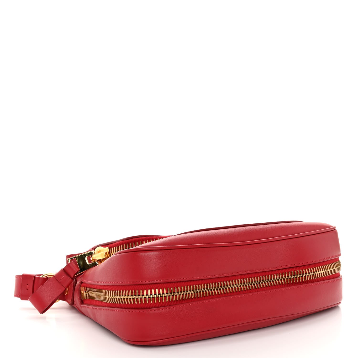 Tom Ford Calfskin Medium Jennifer Crossbody Flame Red 4 of 10