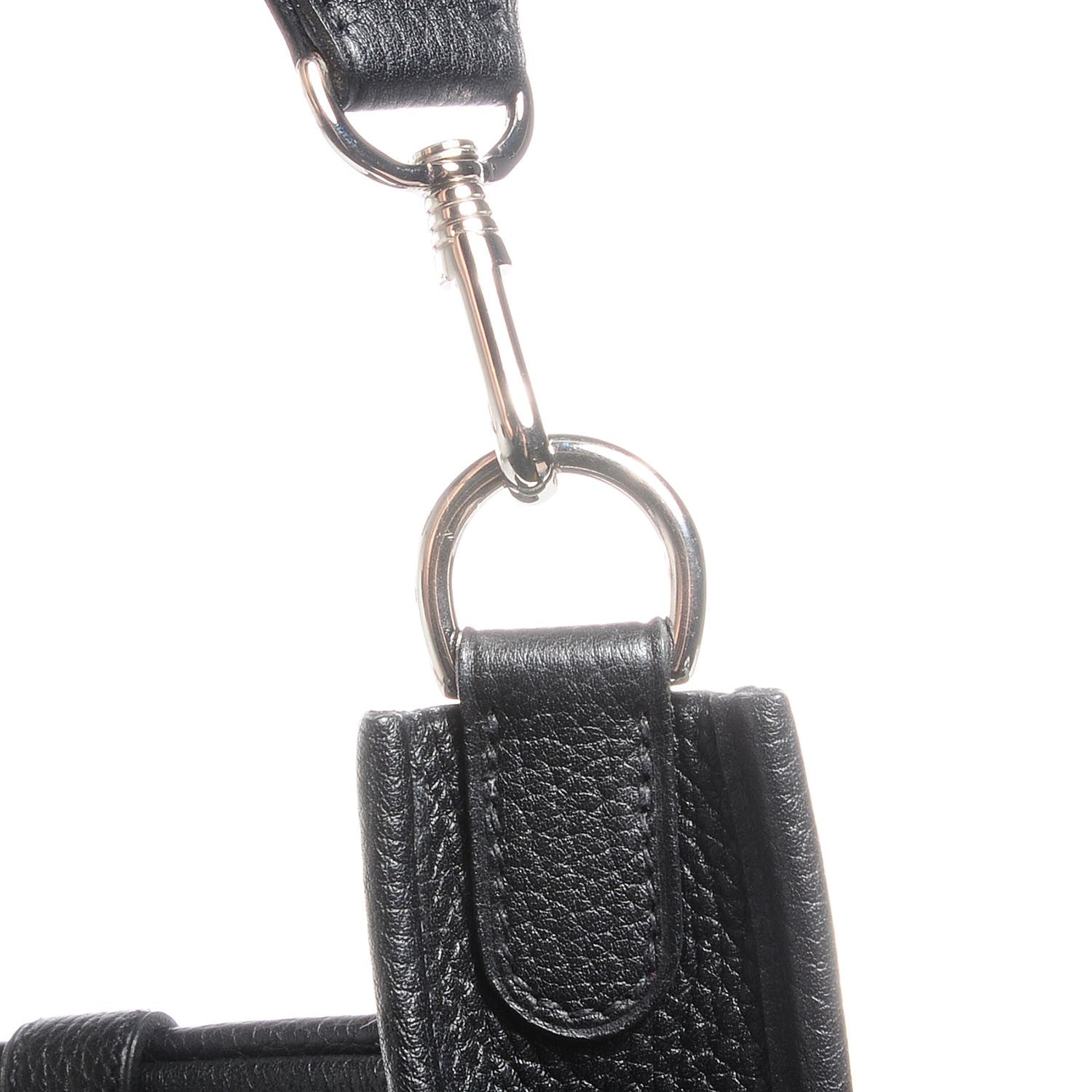 Hermes Taurillon Clemence Evelyne GM Black 11 of 11