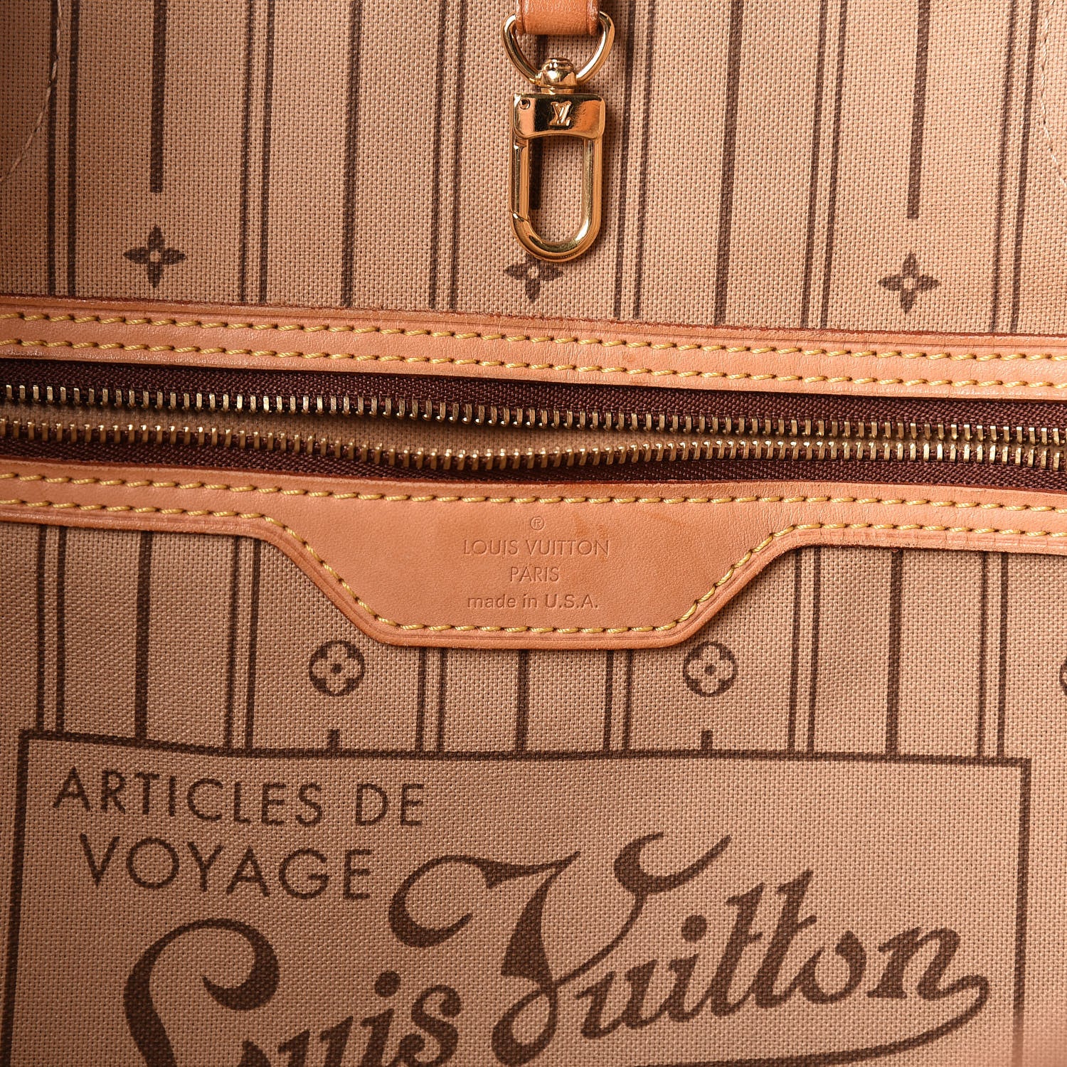 Louis Vuitton Monogram Neverfull GM 6 of 17