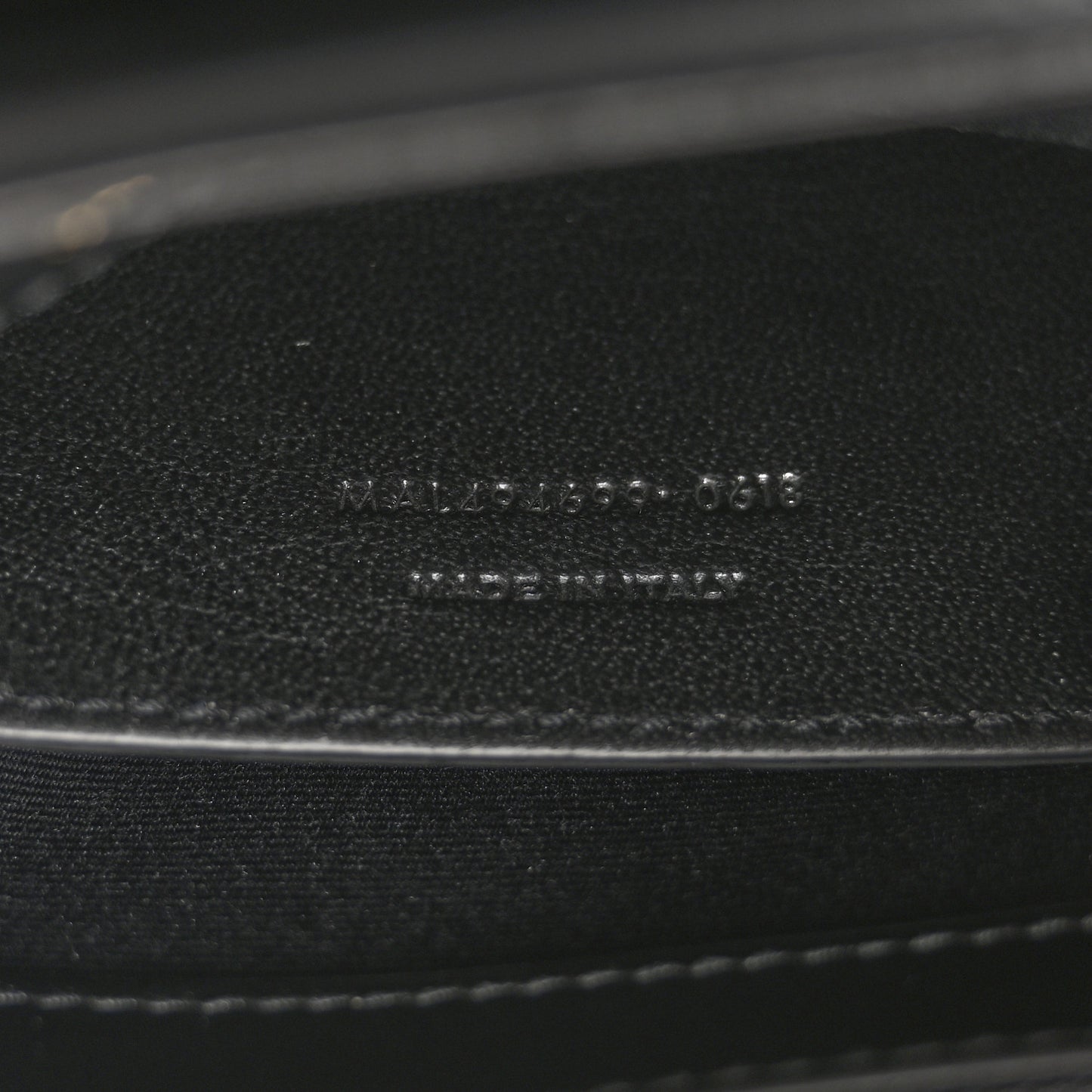 Calfskin Y Quilted Monogram Small Loulou Chain Satchel Black
