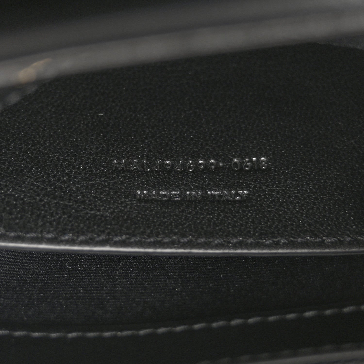 Saint Laurent Calfskin Y Quilted Monogram Small Loulou Chain Satchel Black 7 of 10