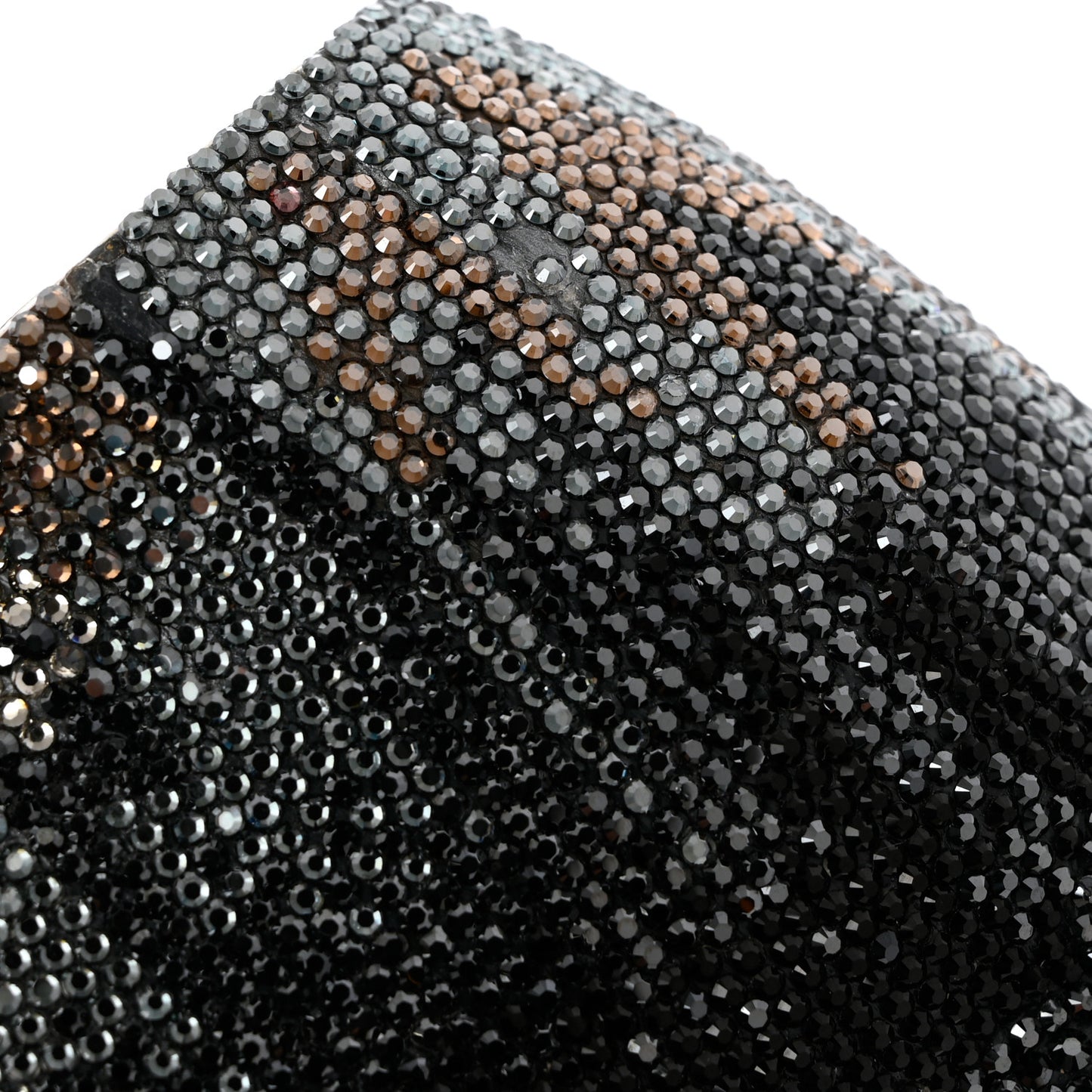 Crystal Yorkie Charlie Perla Minaudiere Clutch