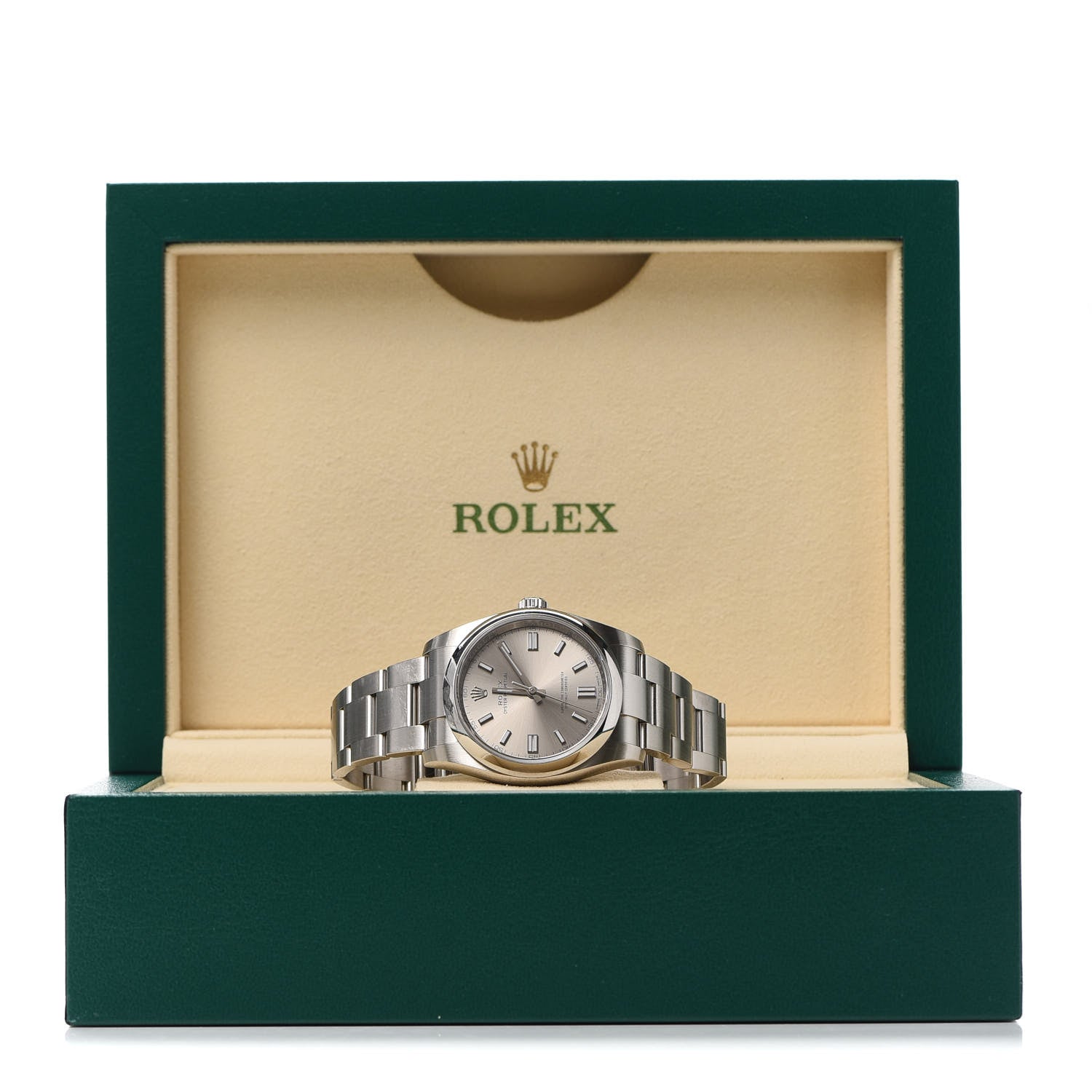 Rolex Stainless Steel 36mm Oyster Perpetual Watch Silver 126000 5 of 5