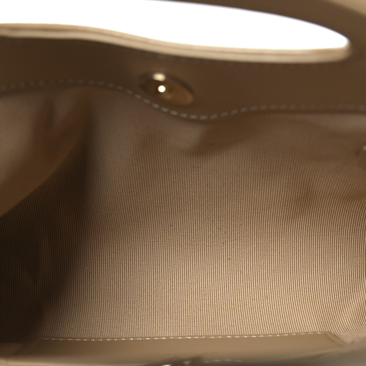 Chanel Quilted Nano 31 Shopping Bag Gold Beige 5 of 10