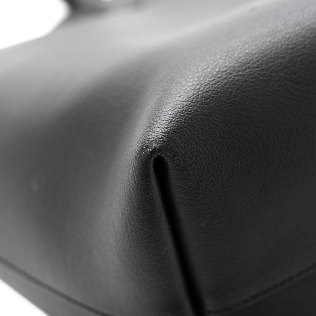 Saint Laurent Calfskin Large Shopping Tote Black 12 of 15