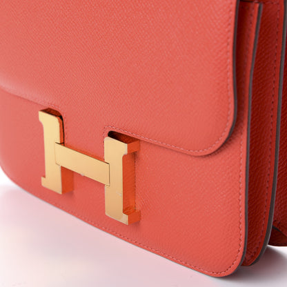 Hermes Epsom Constance 18 Rose Jaipur 9 of 10
