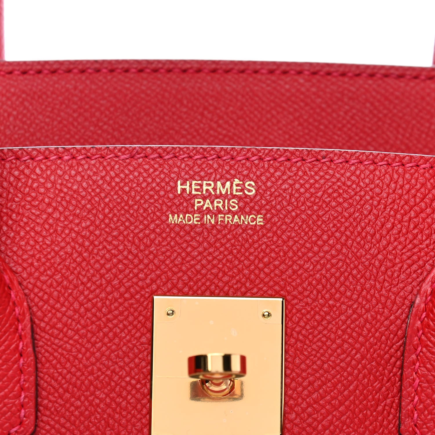 Hermes Epsom Birkin 35 Rouge Casaque 10 of 21