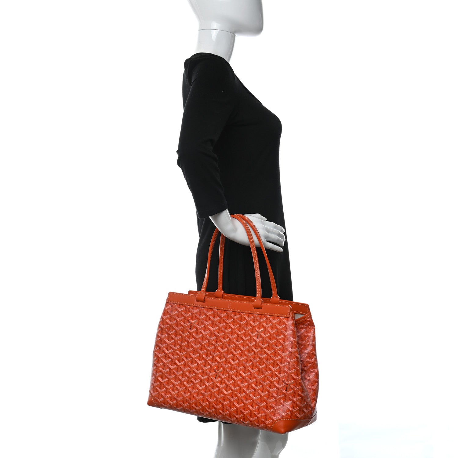 Goyard Goyardine Bellechasse PM Orange 2 of 8