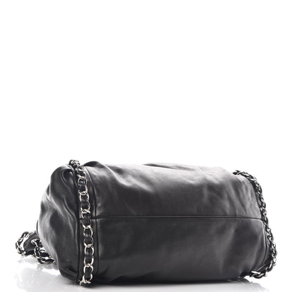 Chanel Lambskin Large Sharpei Shoulder Bag Black 4 of 9