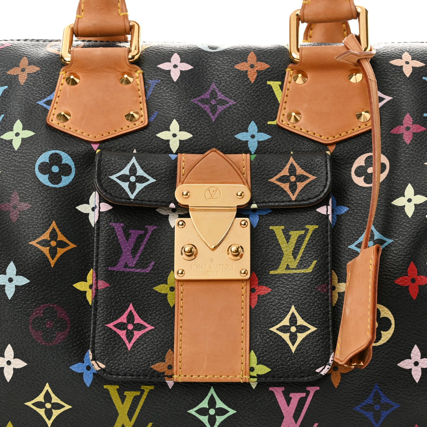 Monogram Multicolor Speedy 30 Black