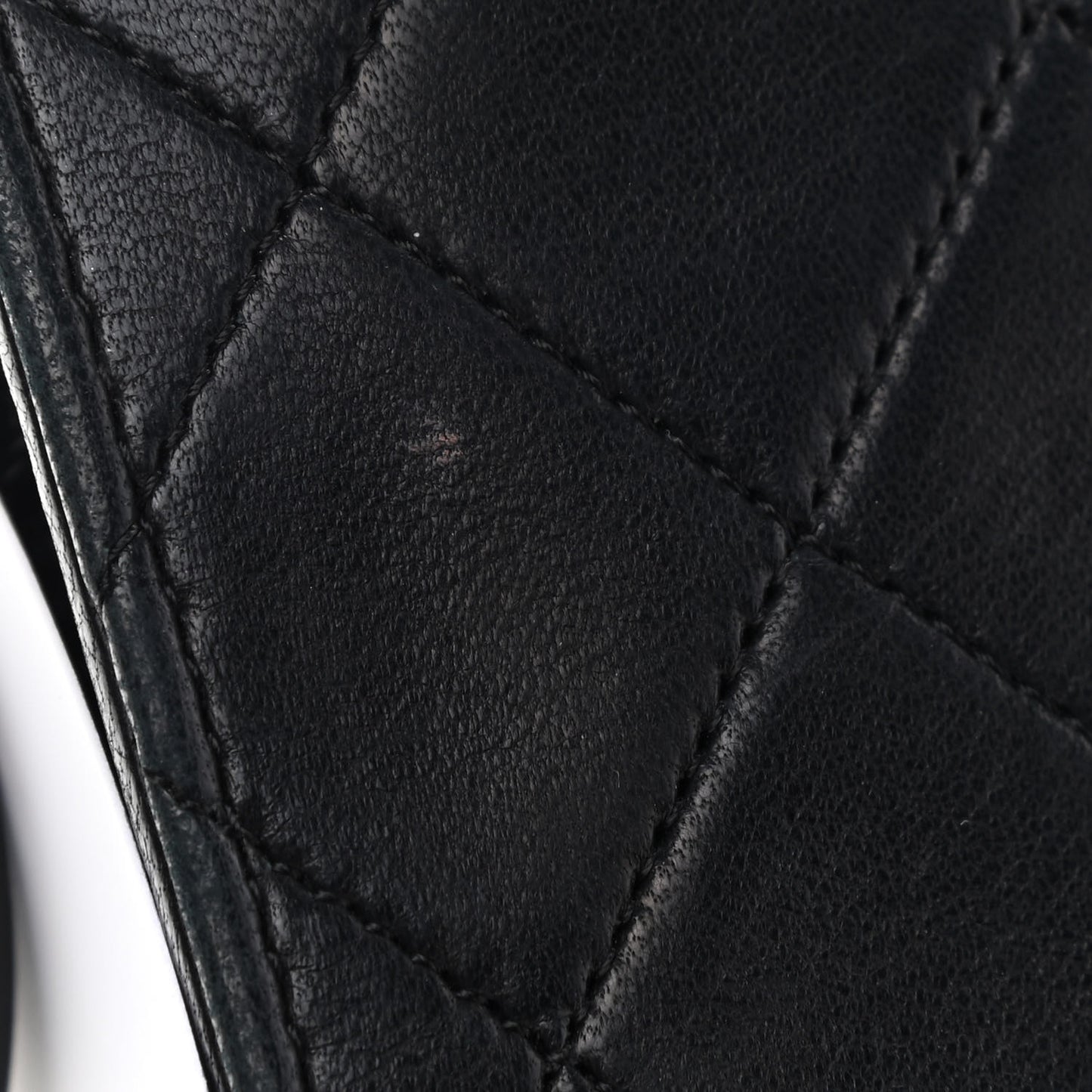 Lambskin Quilted Medium Single Flap Black
