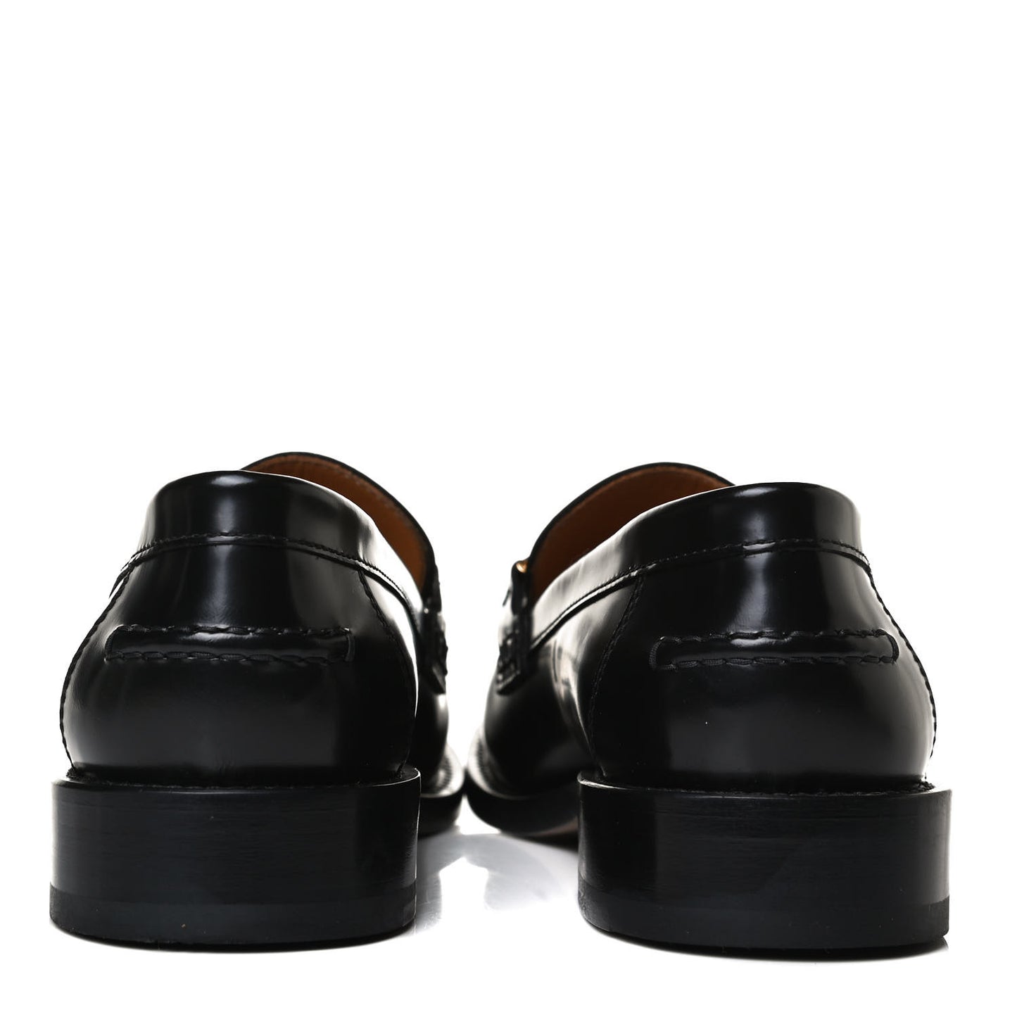 Brushed Calfskin Dior Code 15mm Loafers 39.5 Black