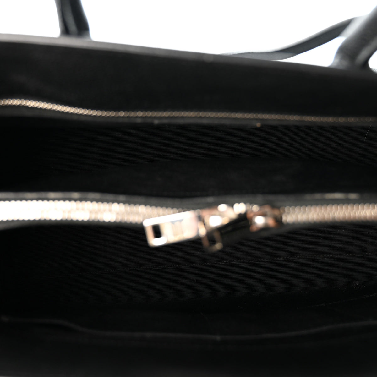 Saint Laurent Grained Calfskin Small Sac De Jour Black 5 of 12