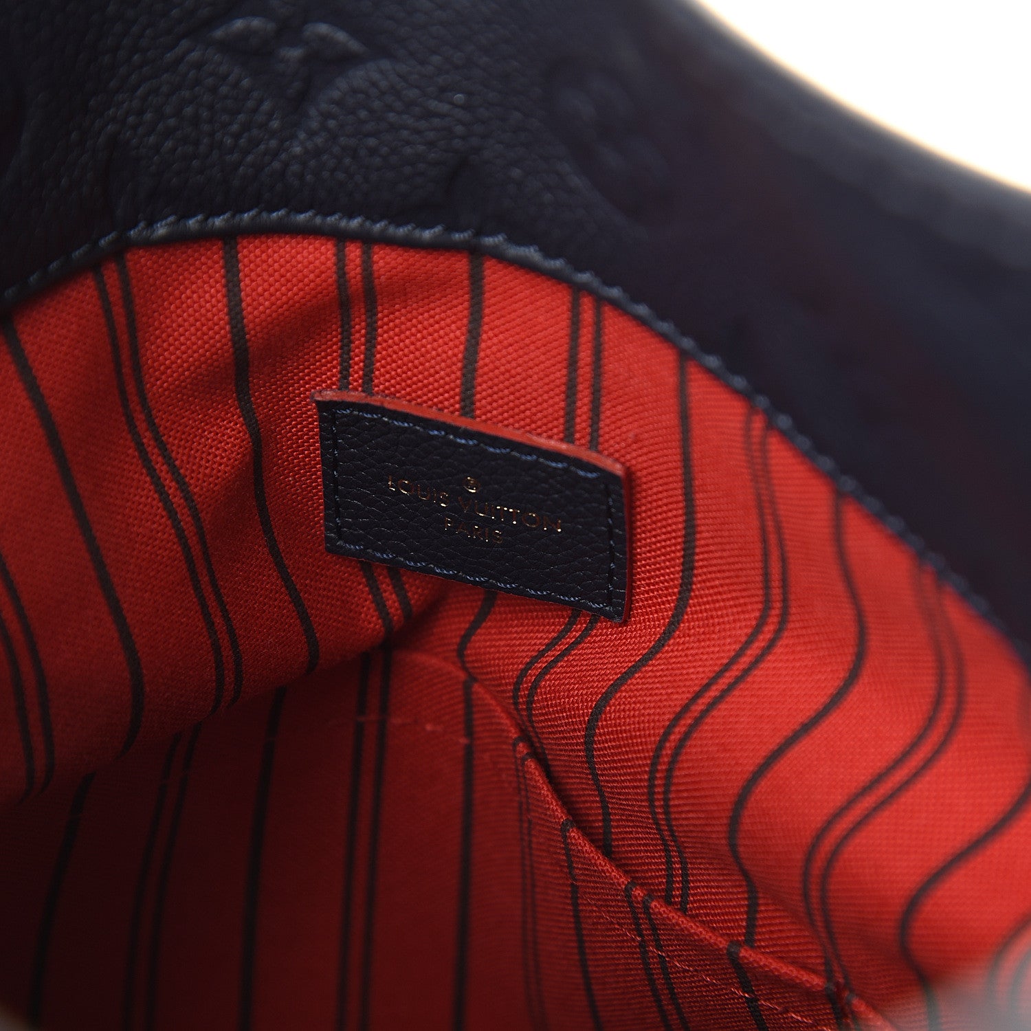 Louis Vuitton Empreinte Artsy MM Marine Rouge 5 of 8
