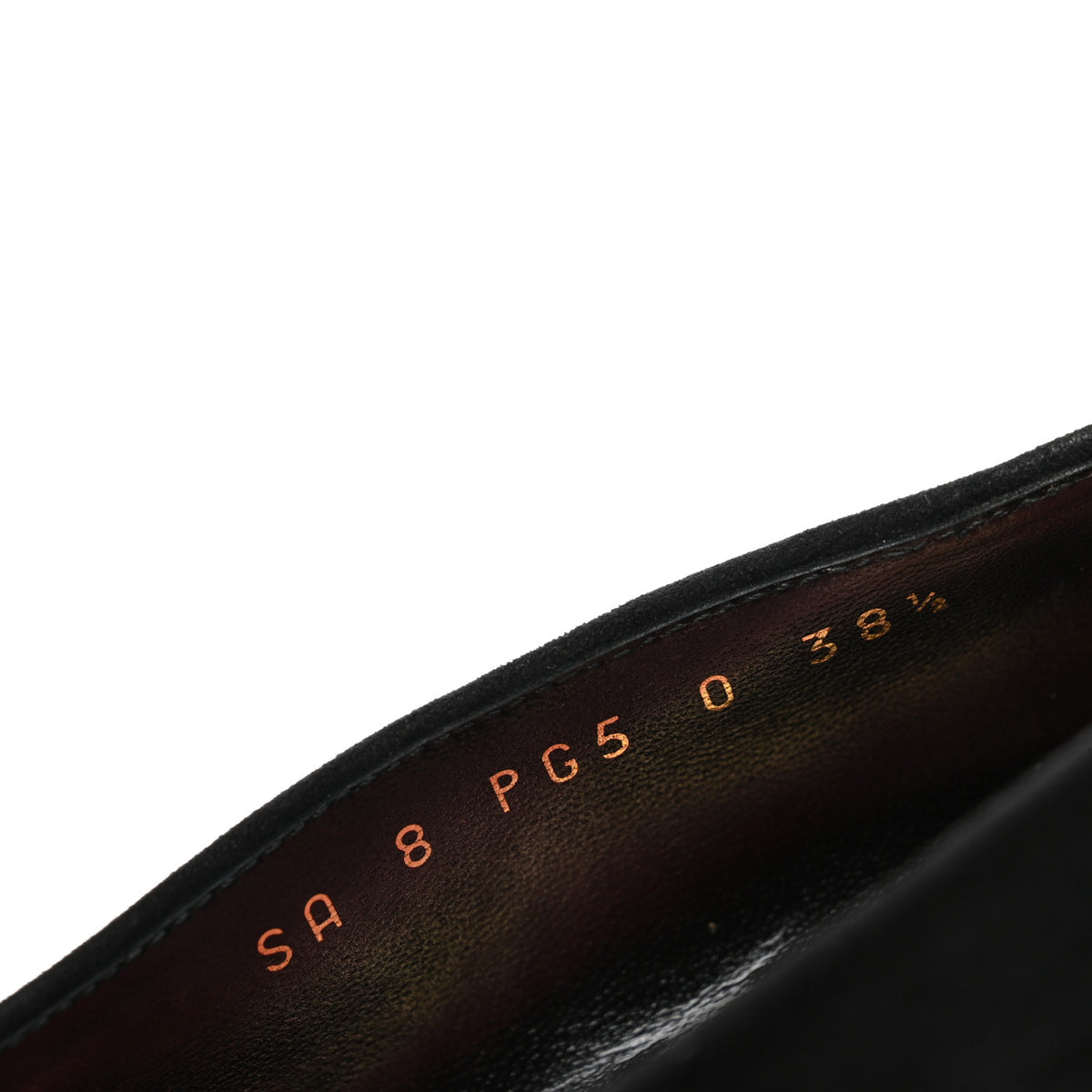 Suede Révélé 105mm Pumps 38.5 Black
