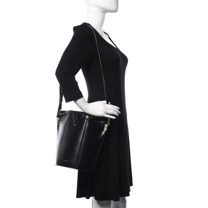Saint Laurent Smooth Calfskin Medium Talitha Bucket Bag Black 2 of 12