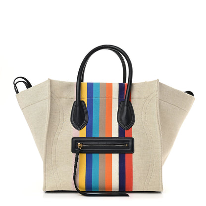 Celine Cotton Canvas Medium Phantom Luggage Multicolor 1 of 15
