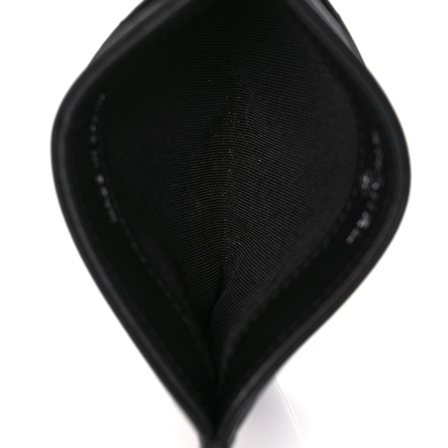 Chanel Lambskin Quilted Card Holder So Black 5 of 9