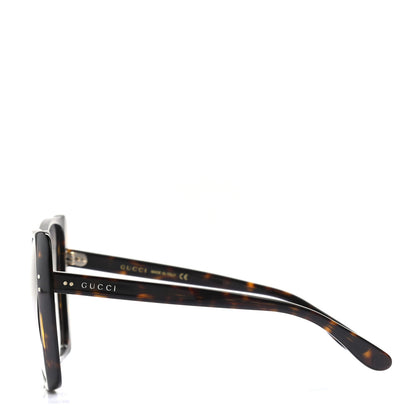 Gucci Acetate Oversize Square Frame GG0471S Sunglasses Tortoise 3 of 7