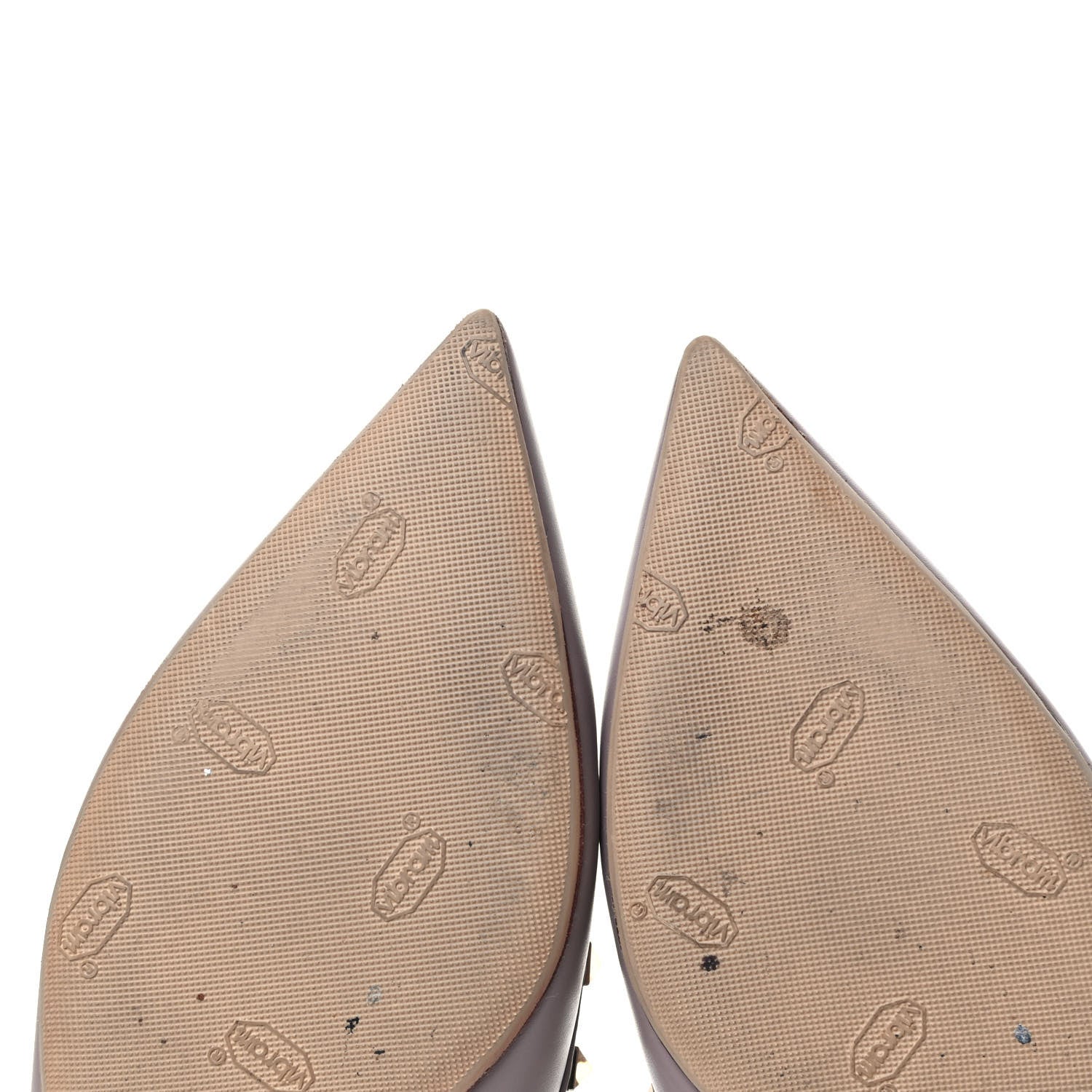 Valentino Garavani Nappa Rockstud Ballerina Flats 39.5 Poudre 15 of 22