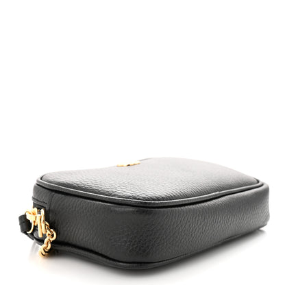 Gucci Dollar Calfskin Super Mini GG Marmont Chain Shoulder Bag Black 4 of 11
