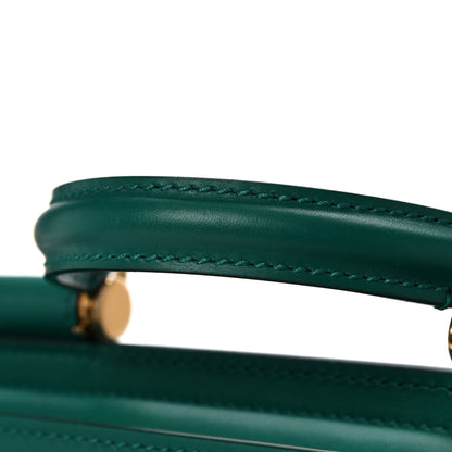 Dolce & Gabbana Calfskin Small Sicily 62 Green 12 of 14