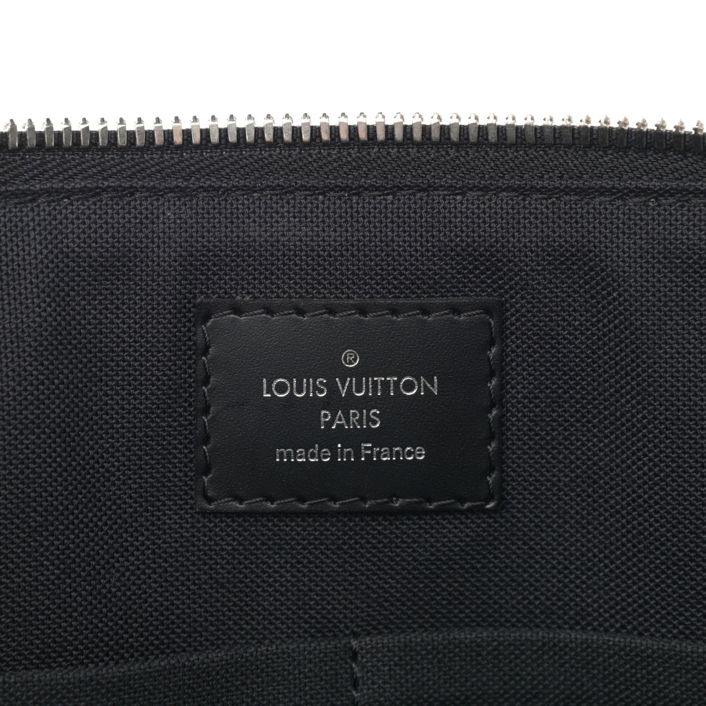 Damier Graphite Porte-Documents Jour