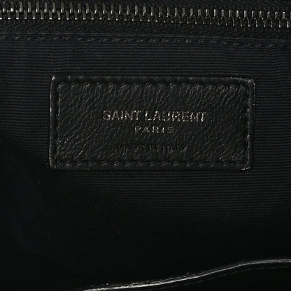 Saint Laurent Crinkled Calfskin Matelasse Monogram Large Niki Shopper Tote Cream Soft 4 of 6