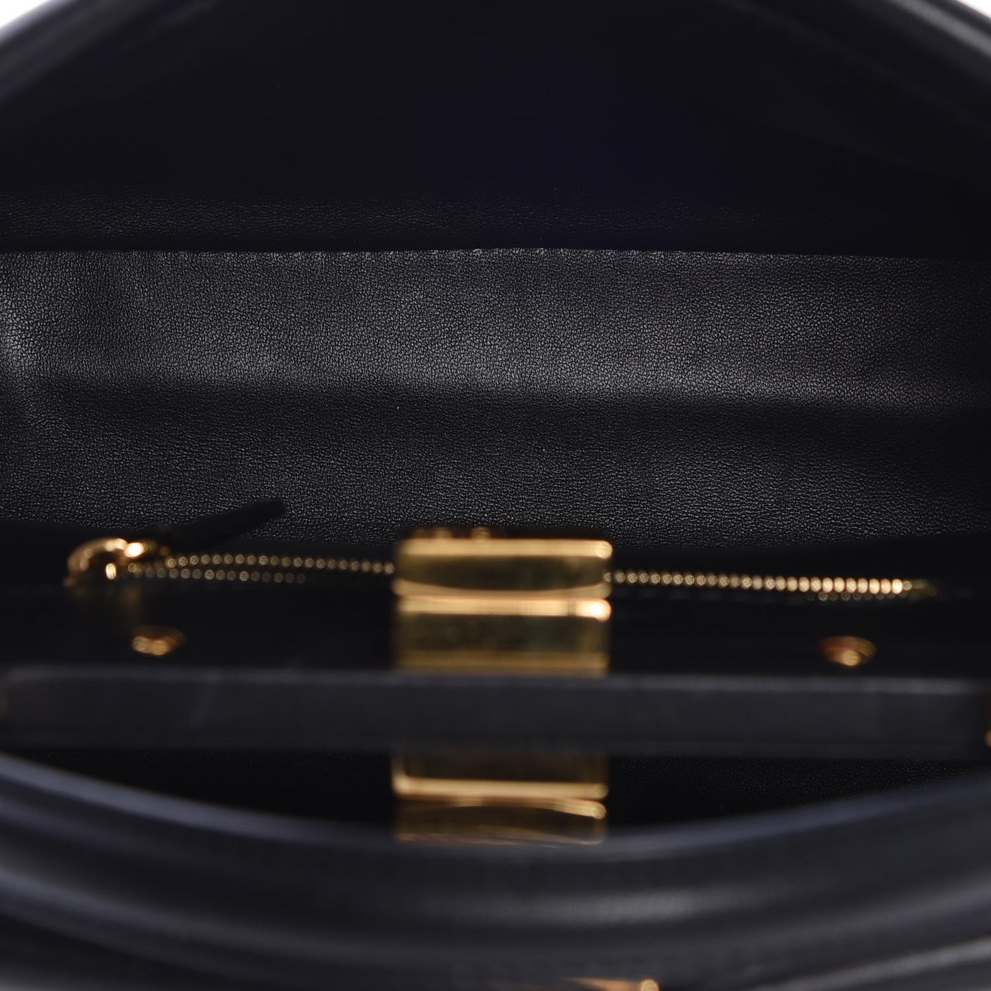 Nappa Mini Peekaboo Iconic Satchel Black