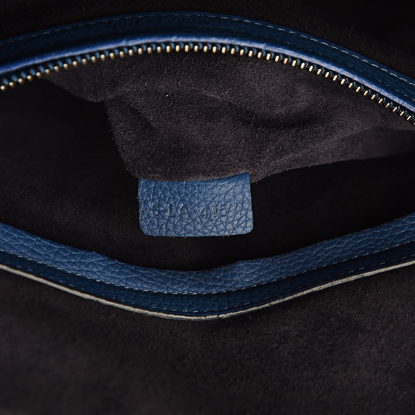 Grained Calfskin Medium Phantom Luggage Deepsea