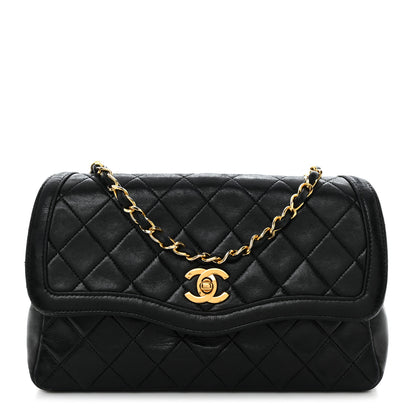 Chanel Lambskin Quilted Small Single Flap Black 1 of 11