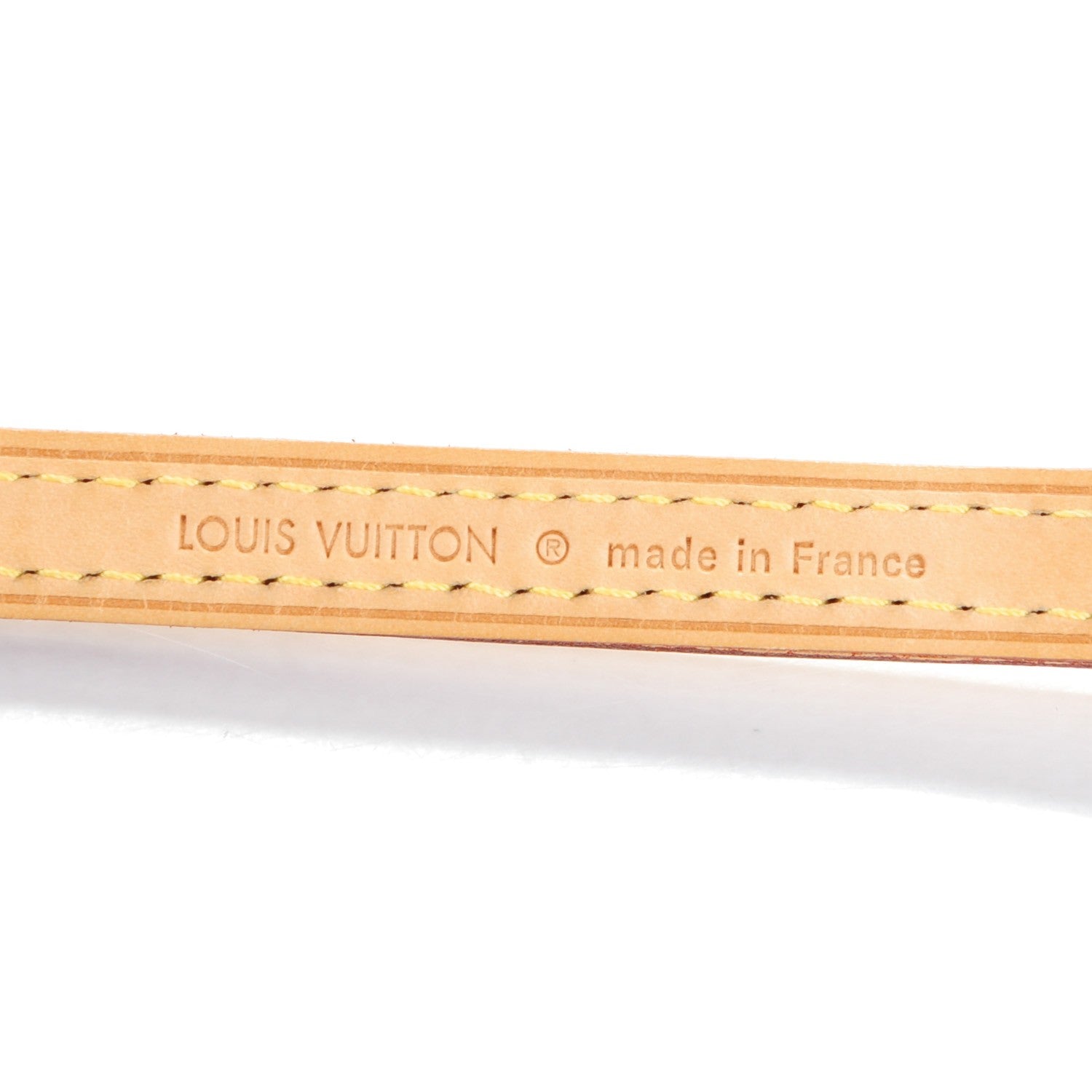 Louis Vuitton Vachetta 16mm Adjustable Shoulder Strap VVN 3 of 7
