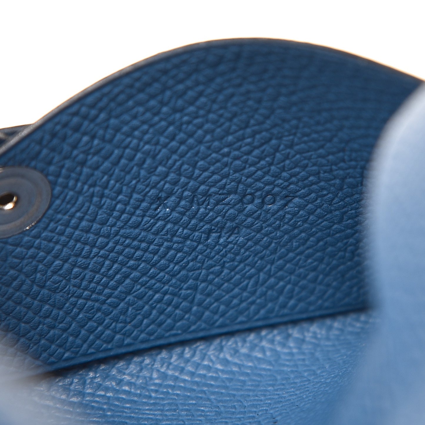 Epsom Calvi Card Case Bleu Agate
