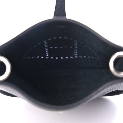 Hermes Taurillon Clemence Evelyne TPM Black 4 of 4