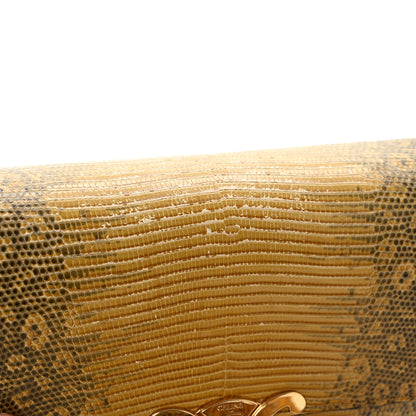 Celine Lizard Teen Triomphe Ochre 12 of 13