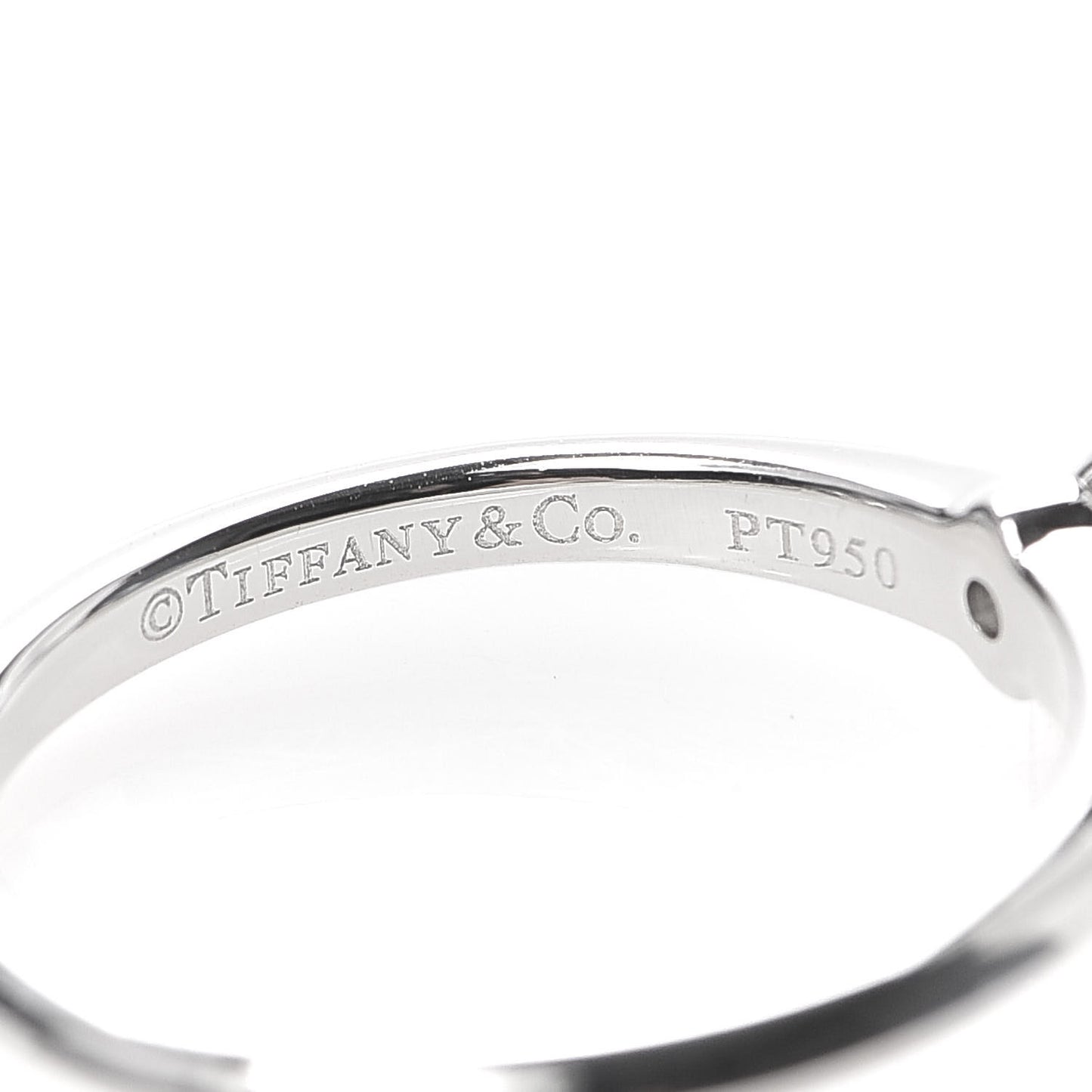 Platinum Diamond .29ct Solitaire Engagement Ring 52 6