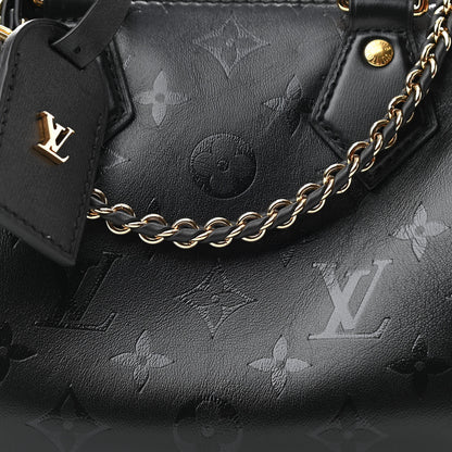 Louis Vuitton Monogram Ink Speedy BB Black 7 of 9
